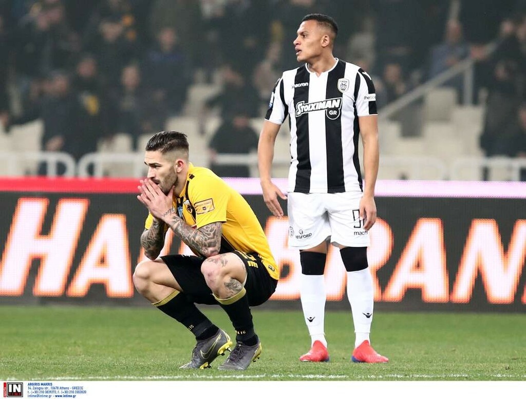 ΑΕΚ-ΠΑΟΚ: Ένταση με Πόνσε-Κρέσπο και Λιβάγια-Ζαμπά! (photos)