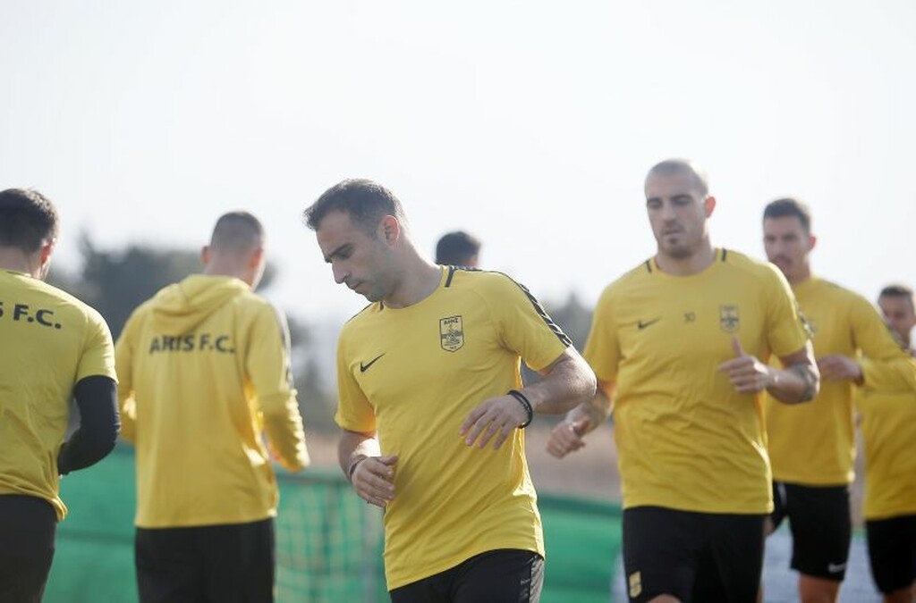 Άρης: Η πρώτη προπόνηση του Γιάννη Φετφατζίδη (photos)