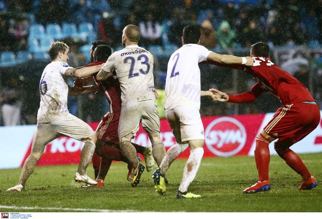 Λαμία-Ολυμπιακός 3-3: Η «βροχή» από γκολ και ο Σολδάνο που άναψε «φωτιές» (video&photos)