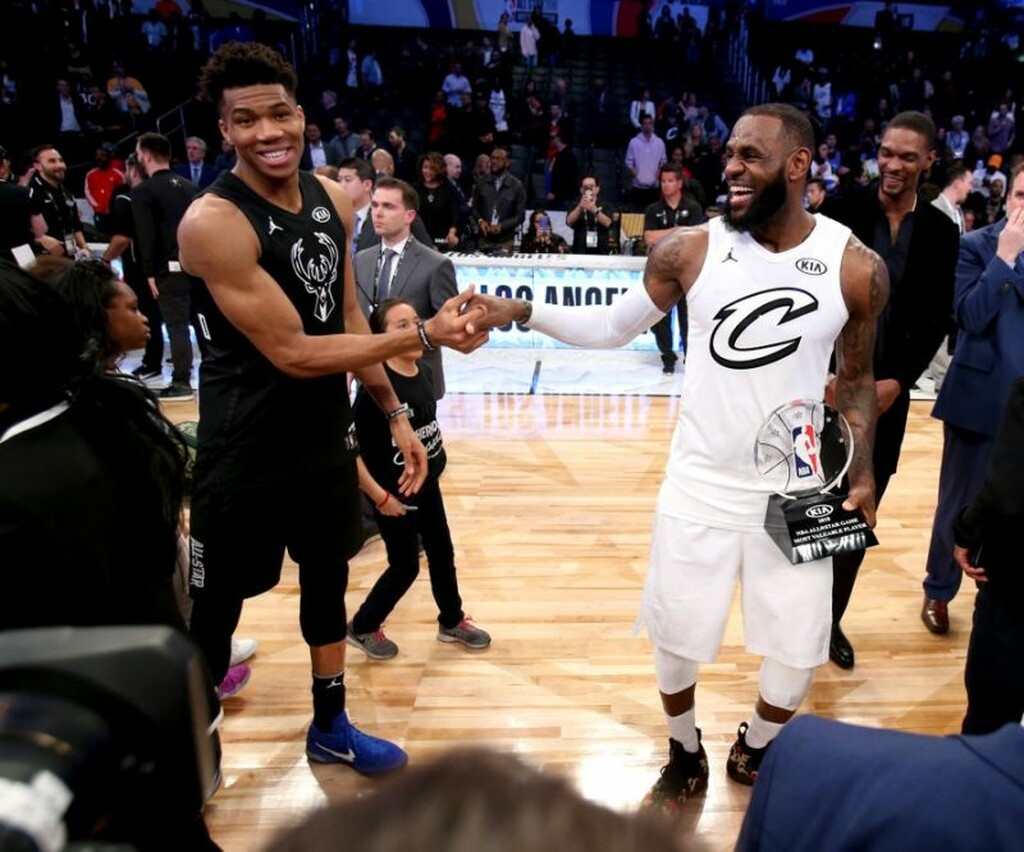 NBA: Οι επιλογές των Αντετοκούνμπο και Λεμπρόν για το All Star Game