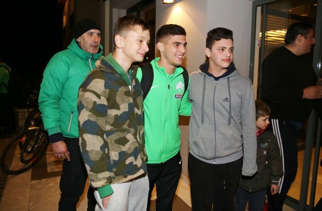 Παναθηναϊκός: Υποδοχή στα Γιάννινα (photos)