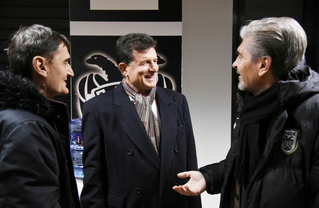 ΠΑΟΚ: Με Κούδα, Σαλπιγγίδη και Γεωργιάδη η πίτα των παλαίμαχων (photos)