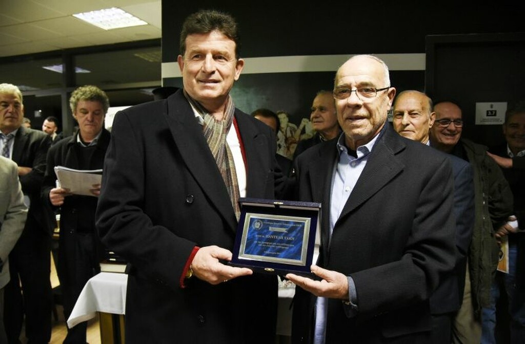 ΠΑΟΚ: Με Κούδα, Σαλπιγγίδη και Γεωργιάδη η πίτα των παλαίμαχων (photos)