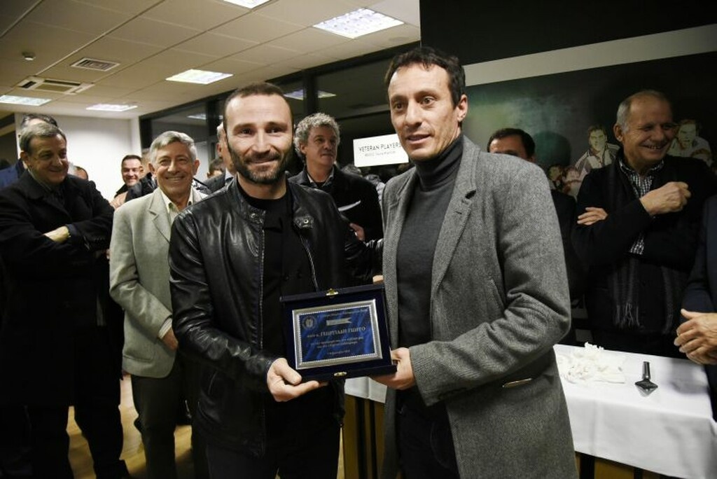 ΠΑΟΚ: Με Κούδα, Σαλπιγγίδη και Γεωργιάδη η πίτα των παλαίμαχων (photos)