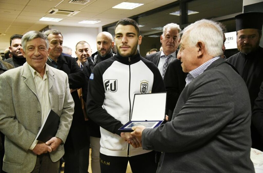 ΠΑΟΚ: Με Κούδα, Σαλπιγγίδη και Γεωργιάδη η πίτα των παλαίμαχων (photos)