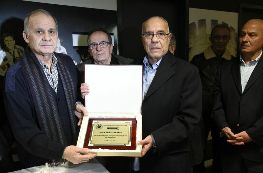 ΠΑΟΚ: Με Κούδα, Σαλπιγγίδη και Γεωργιάδη η πίτα των παλαίμαχων (photos)