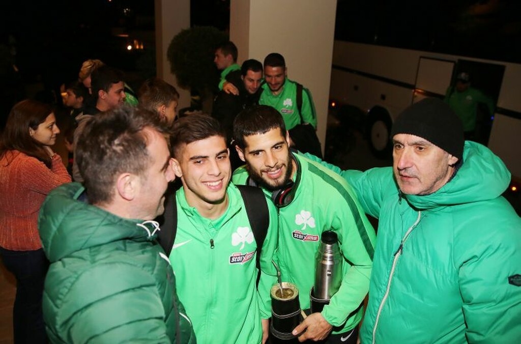 Παναθηναϊκός: Υποδοχή στα Γιάννινα (photos)