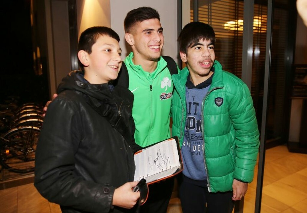 Παναθηναϊκός: Υποδοχή στα Γιάννινα (photos)