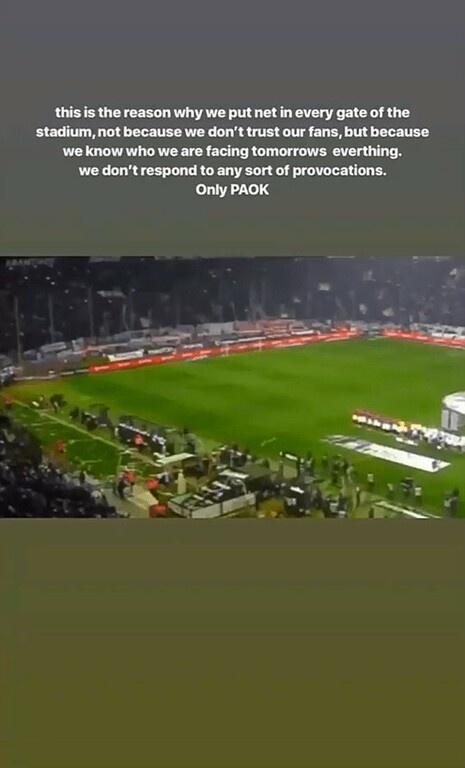 ΠΑΟΚ-Ολυμπιακός: Το «χτύπημα» Σαββίδη για το δίχτυ στην Τούμπα (photo)