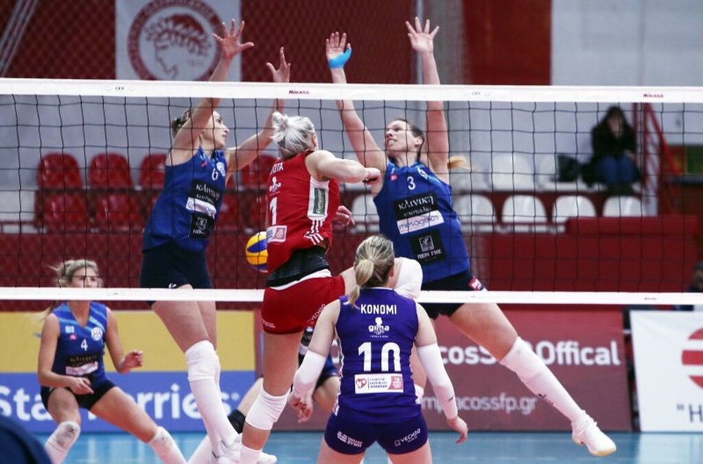 Volleyleague γυναικών: Άνετη νίκη για τον Ολυμπιακό (photos)