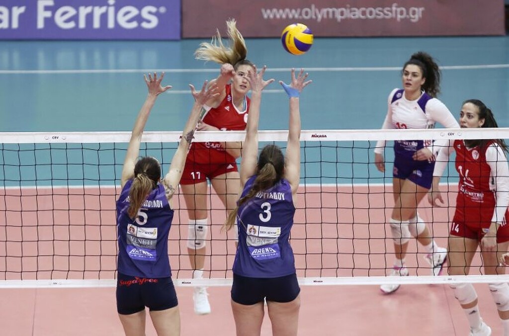 Volleyleague γυναικών: Άνετη νίκη για τον Ολυμπιακό (photos)