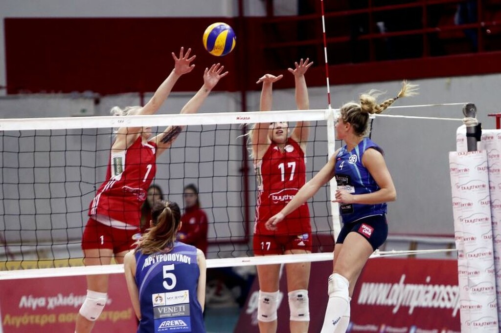Volleyleague γυναικών: Άνετη νίκη για τον Ολυμπιακό (photos)