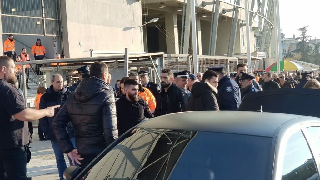 ΠΑΟΚ-Ολυμπιακός: Στο «φρούριο» της Τούμπας η οικογένεια Σαββίδη (photos)