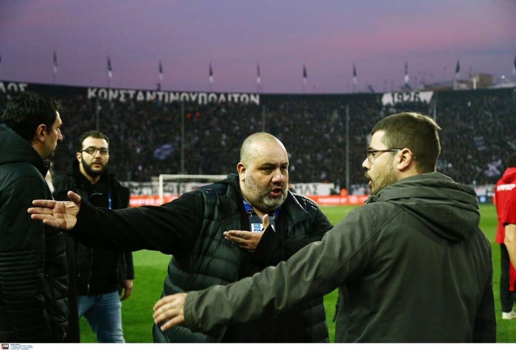 ΠΑΟΚ-Ολυμπιακός: Η στιγμή της έντασης με Μαρινάκη στην Τούμπα! (video&photos)