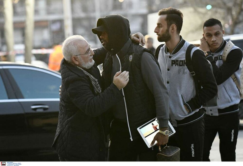 ΠΑΟΚ-Ολυμπιακός: Στην Τούμπα με Ιβάν Σαββίδη η «ασπρόμαυρη» αποστολή (photos)