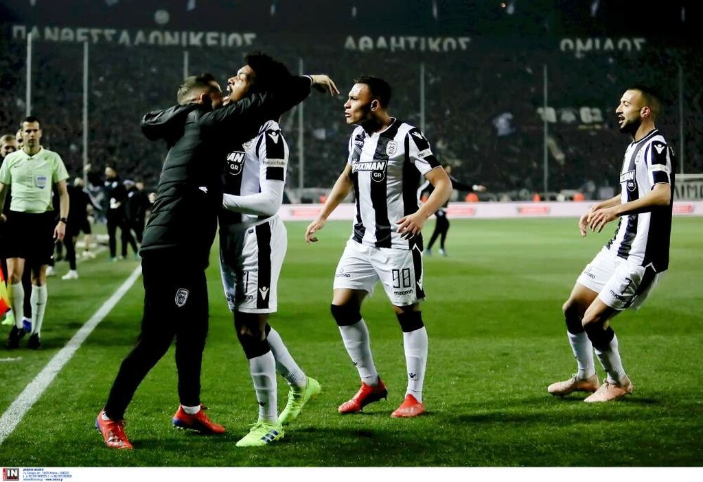 ΠΑΟΚ-Ολυμπιακός: Σκόραρε ο Άκπομ, ξέσπασε για... τίτλο η Τούμπα! (photos)