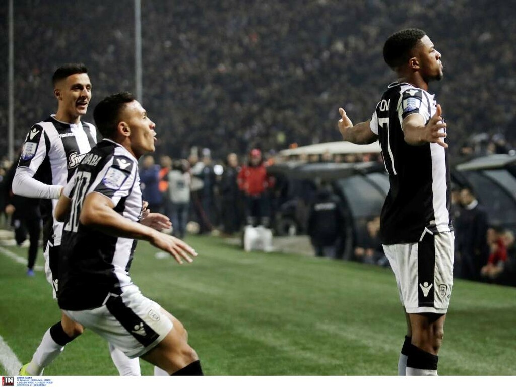 ΠΑΟΚ-Ολυμπιακός: Σκόραρε ο Άκπομ, ξέσπασε για... τίτλο η Τούμπα! (photos)