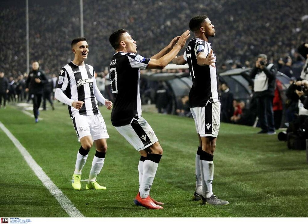 ΠΑΟΚ-Ολυμπιακός: Σκόραρε ο Άκπομ, ξέσπασε για... τίτλο η Τούμπα! (photos)