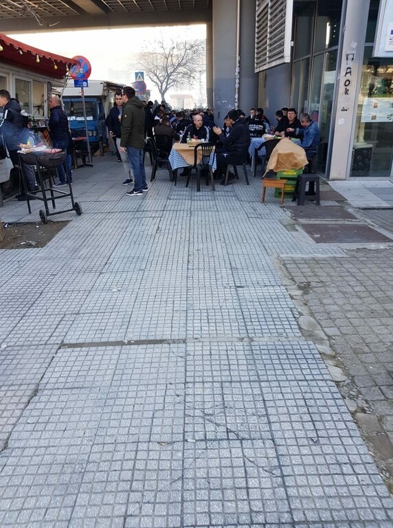 ΠΑΟΚ-Ολυμπιακός: Τι συμβαίνει τώρα στην Τούμπα - «Ζέσταμα» και πάρτι πριν το ντέρμπι (photos)