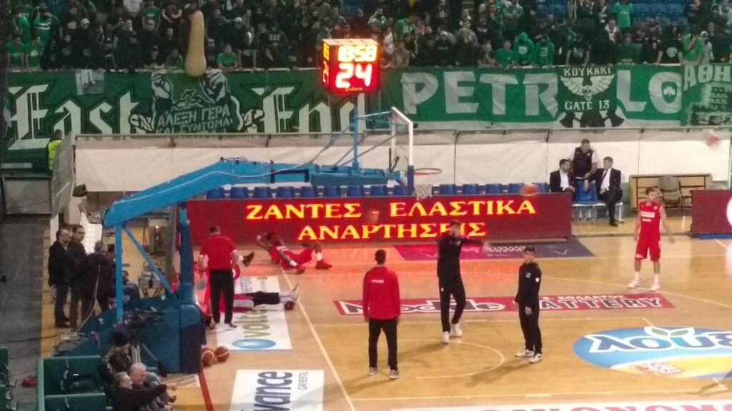 Παναθηναϊκός – Ολυμπιακός: Η πρώτη εμφάνιση του Ουέμπερ με τα «ερυθρόλευκα» (video&photos)