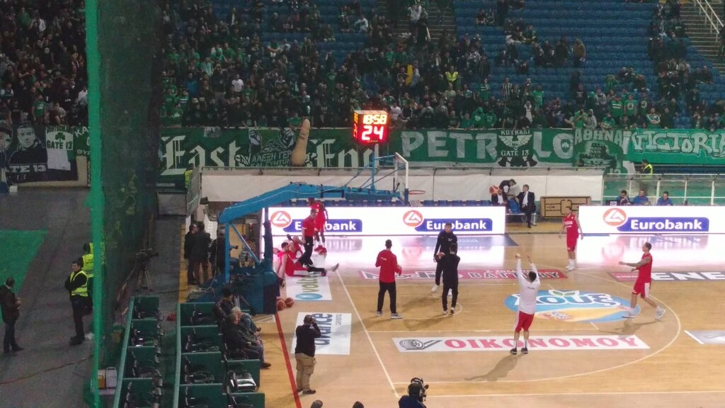 Παναθηναϊκός – Ολυμπιακός: Η πρώτη εμφάνιση του Ουέμπερ με τα «ερυθρόλευκα» (video&photos)