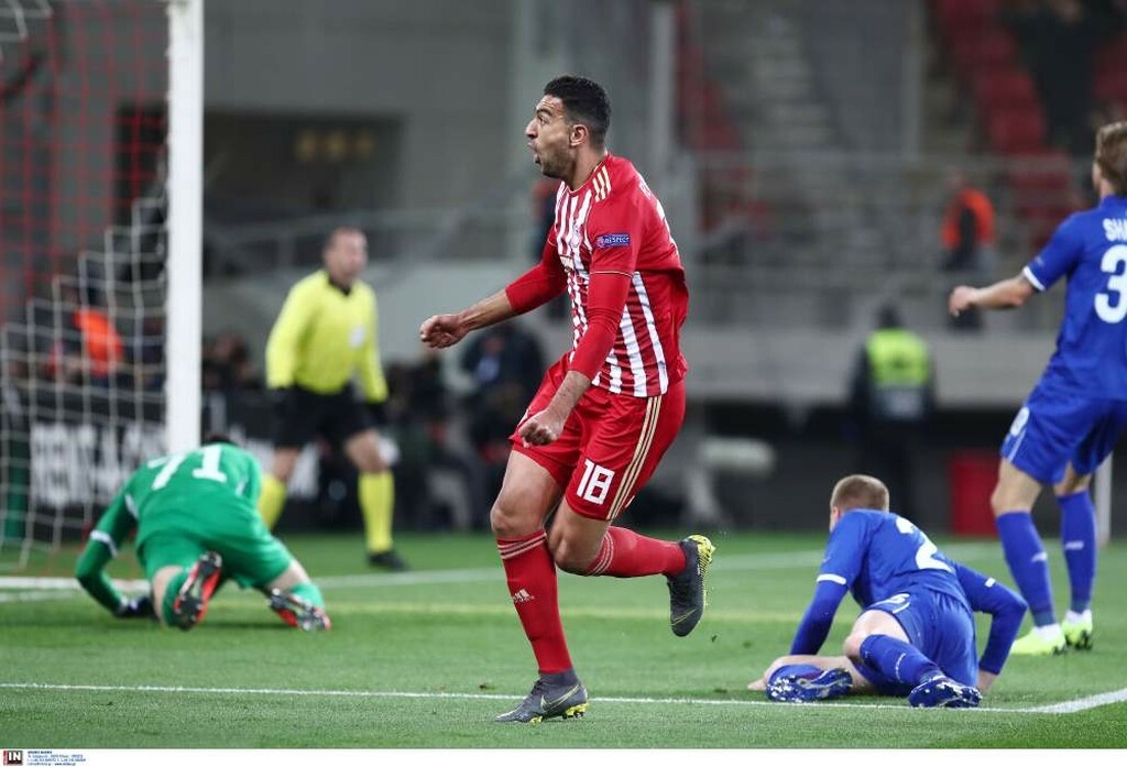 Ολυμπιακός-Ντιναμό Κιέβου: Γκολ ο Χασάν, πήρε «φωτιά» το «Καραϊσκάκης» (video)