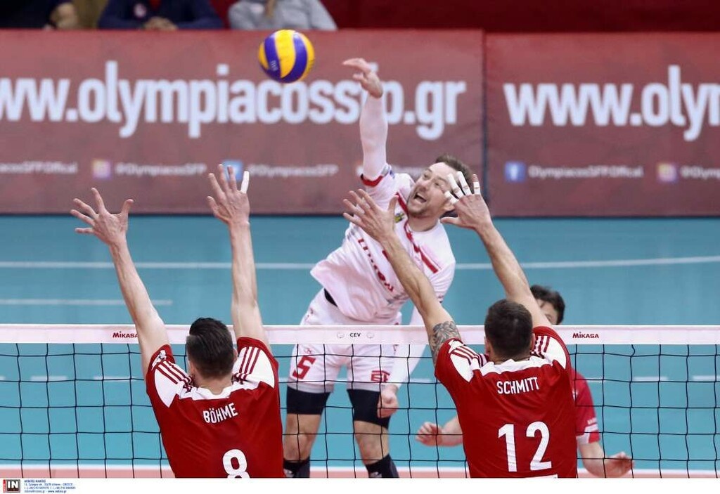 Ολυμπιακός: Με ανατροπή στους «4» του CEV Cup (photos)