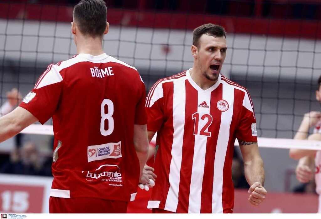 Ολυμπιακός: Με ανατροπή στους «4» του CEV Cup (photos)