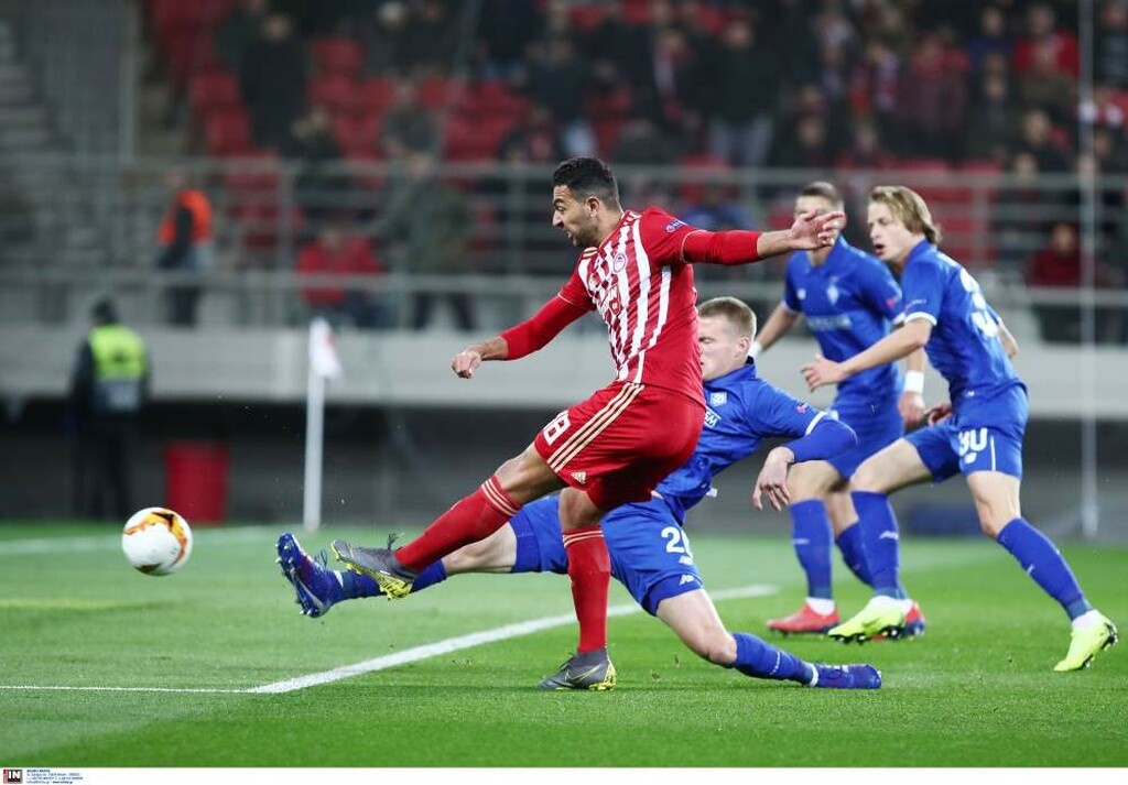 Ολυμπιακός-Ντιναμό Κιέβου: Γκολ ο Χασάν, πήρε «φωτιά» το «Καραϊσκάκης» (video)