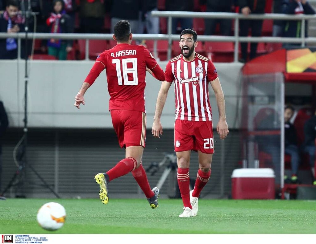 Ολυμπιακός-Ντιναμό Κιέβου: Γκολ ο Χασάν, πήρε «φωτιά» το «Καραϊσκάκης» (video)