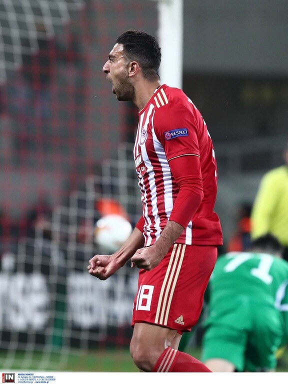 Ολυμπιακός-Ντιναμό Κιέβου: Γκολ ο Χασάν, πήρε «φωτιά» το «Καραϊσκάκης» (video)