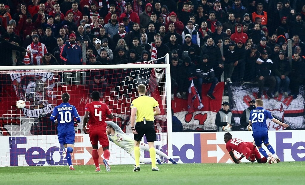 Ολυμπιακός-Ντιναμό Κιέβου 2-2: «Πάγωσε» στο τέλος, όλα για όλα στην Ουκρανία (photos)
