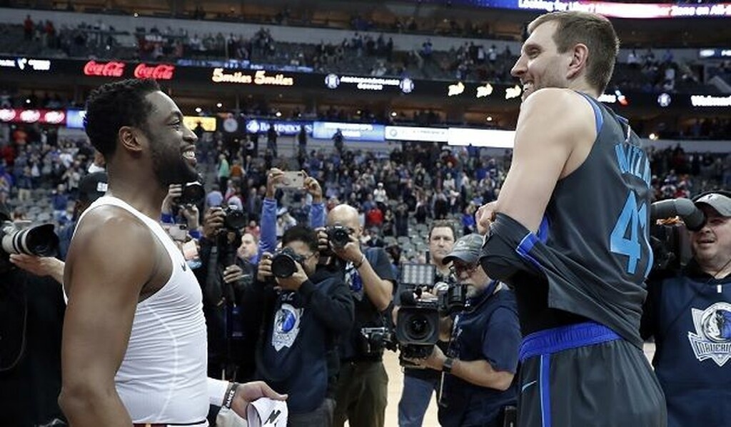 NBA: Η τελευταία παράσταση των Νοβίτσκι-Γουέιντ! (video+photos)