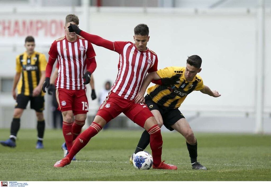 Ολυμπιακός-ΑΕΚ 3-1: «Ερυθρόλευκο» το ντέρμπι της Κ19 (photos)