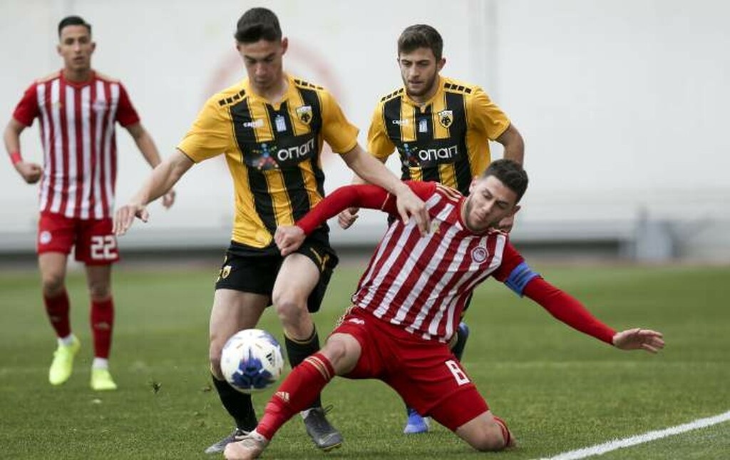 Ολυμπιακός-ΑΕΚ 3-1: «Ερυθρόλευκο» το ντέρμπι της Κ19 (photos)