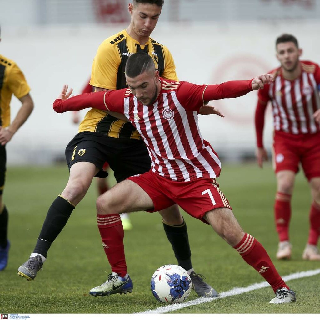 Ολυμπιακός-ΑΕΚ 3-1: «Ερυθρόλευκο» το ντέρμπι της Κ19 (photos)