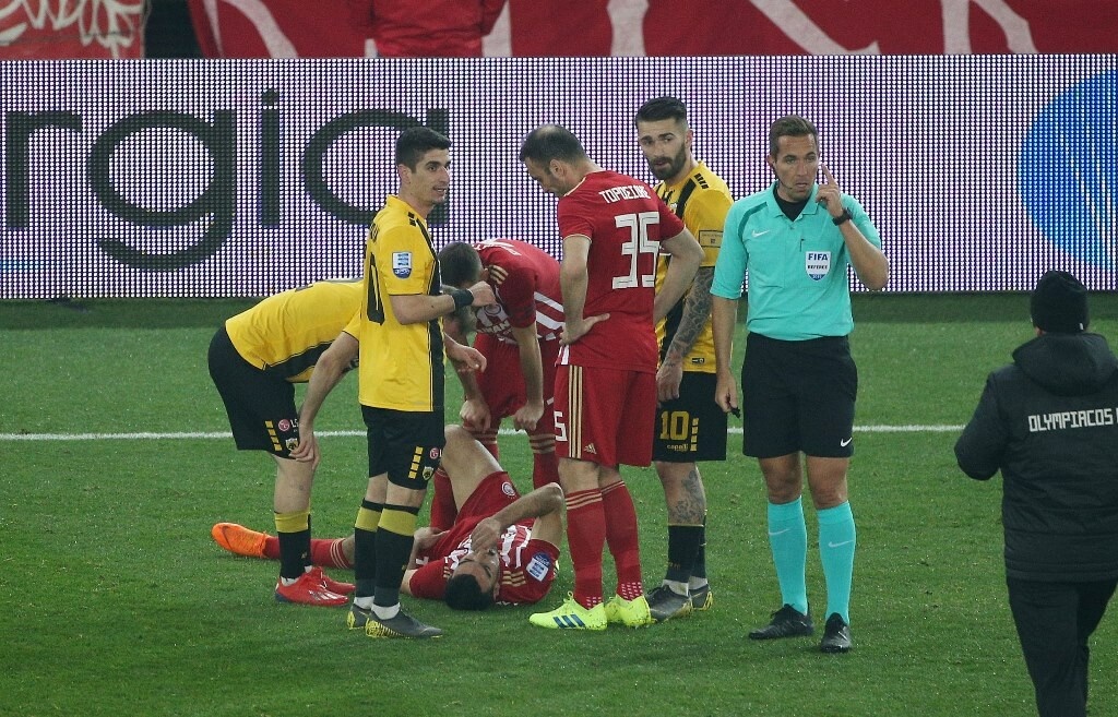 Ολυμπιακός-ΑΕΚ: Αγωνία για Χριστοδουλόπουλο (photos)