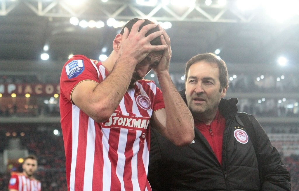 Ολυμπιακός-ΑΕΚ: Αγωνία για Χριστοδουλόπουλο (photos)