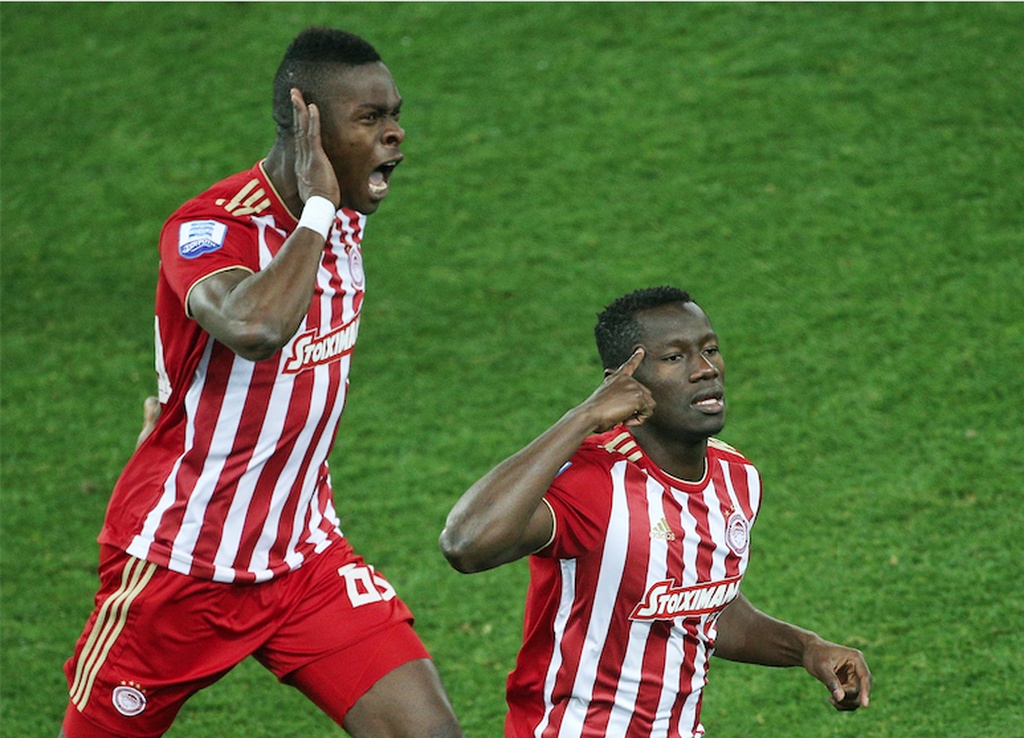 Ολυμπιακός-ΑΕΚ: Με σουτάρα του Καμαρά ισοφάρισε ο Ολυμπιακός! (photos)