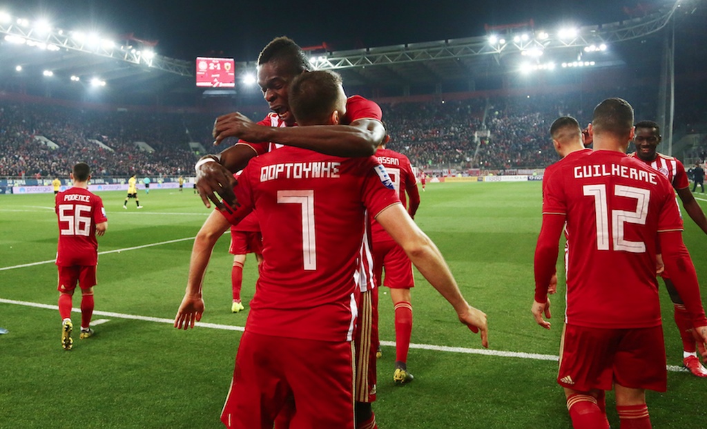 Ολυμπιακός-ΑΕΚ: «Ερυθρόλευκο» προβάδισμα με Φορτούνη! (photos)