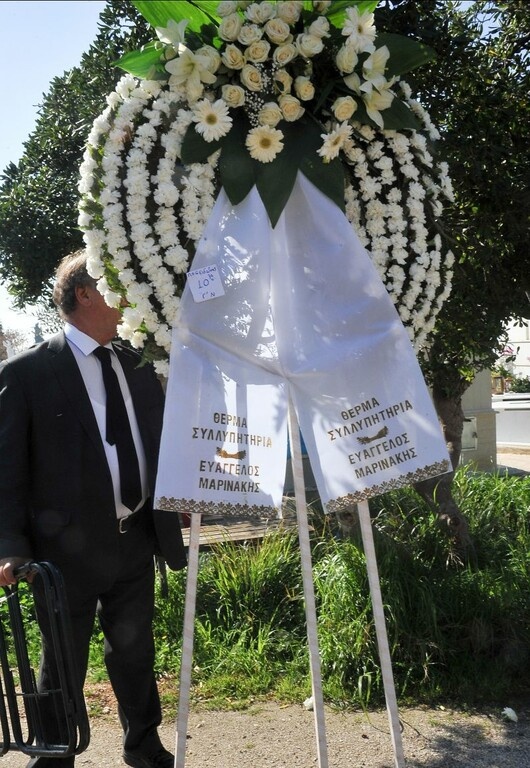 Ο παλαίμαχος που κηδεύτηκε με τη σημαία του Ολυμπιακού (photos)