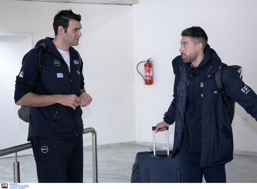 Εθνική ομάδα: Καρέ καρέ η άφιξη στο Ηράκλειο (photos)