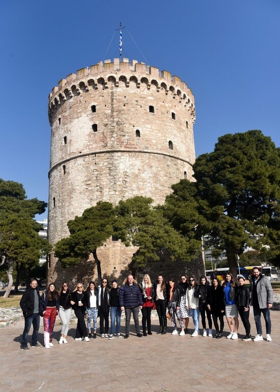ΠΑΟΚ: Το Κύπελλο στον Πύργο τον Λευκό (photos)