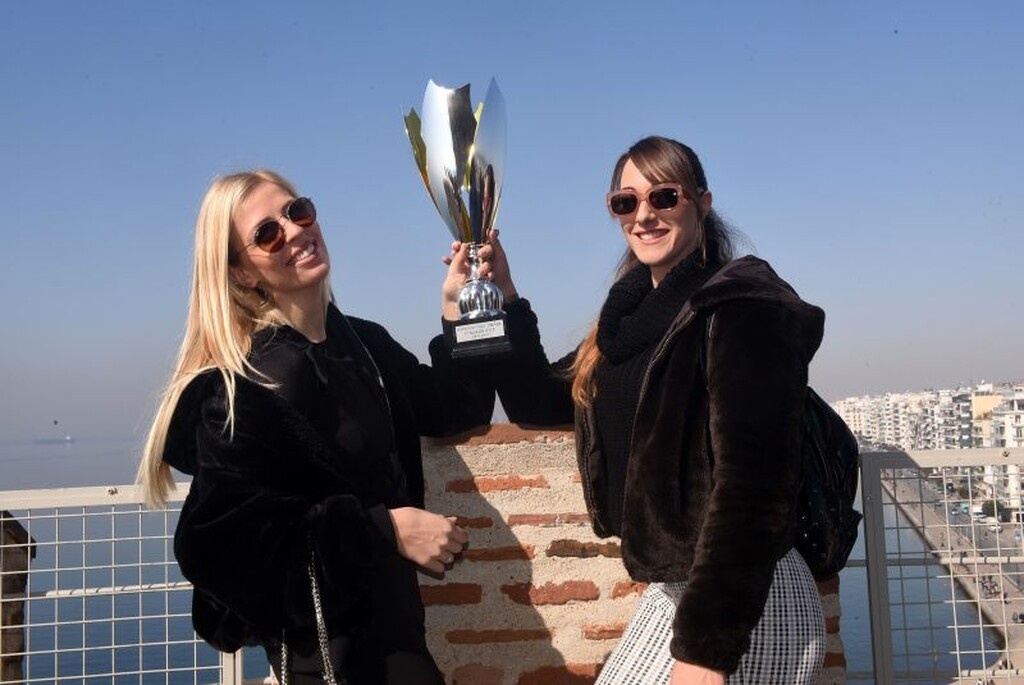 ΠΑΟΚ: Το Κύπελλο στον Πύργο τον Λευκό (photos)