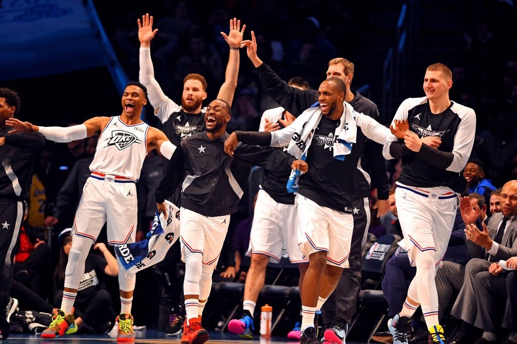 NBA All Star Game: Ο Γιάννης Αντετοκούνμπο έβαλε 38 πόντους αλλά τον νίκησε ο Ντουράντ (photos+vids)