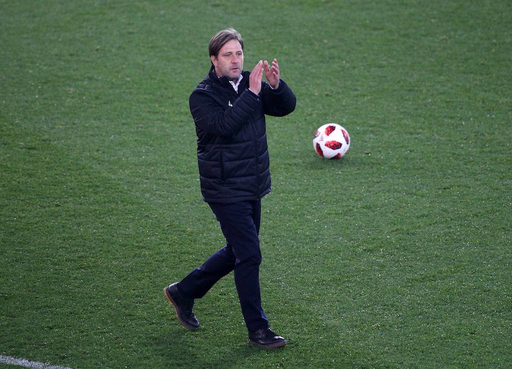 Ολυμπιακός-ΑΕΚ: Τα λόγια του Μαρτίνς στο ημίχρονο