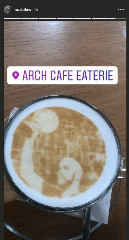 Ο Νικ Καλάθης έγινε… καφές και «σαρώνει»! (photo)