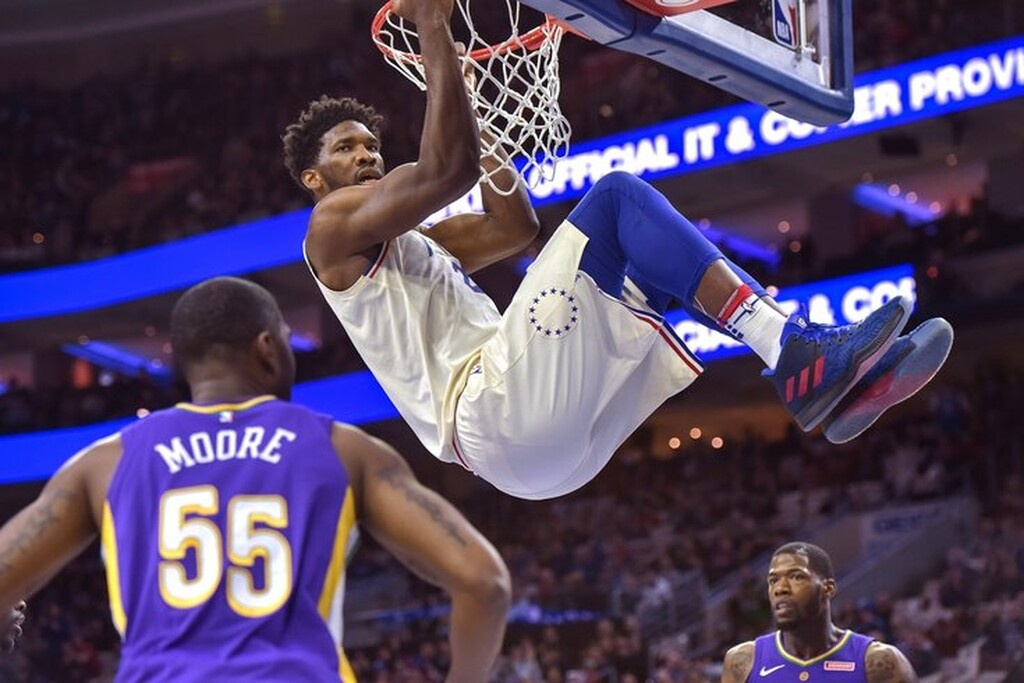 NBA: Ξεσάλωσε ο Εμπίντ! (video+photos)