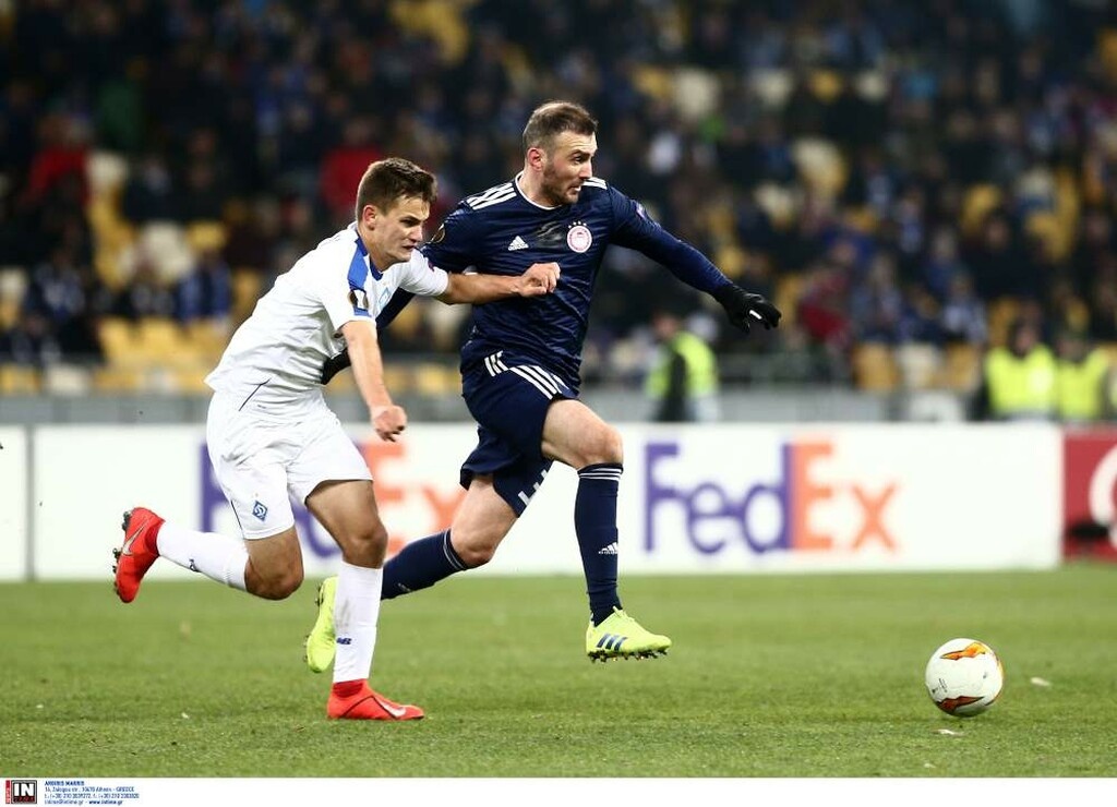 Ντιναμό Κιέβου-Ολυμπιακός: «Κοιμήθηκε» η άμυνα, σκόραρε ο Σολ (video&photos)