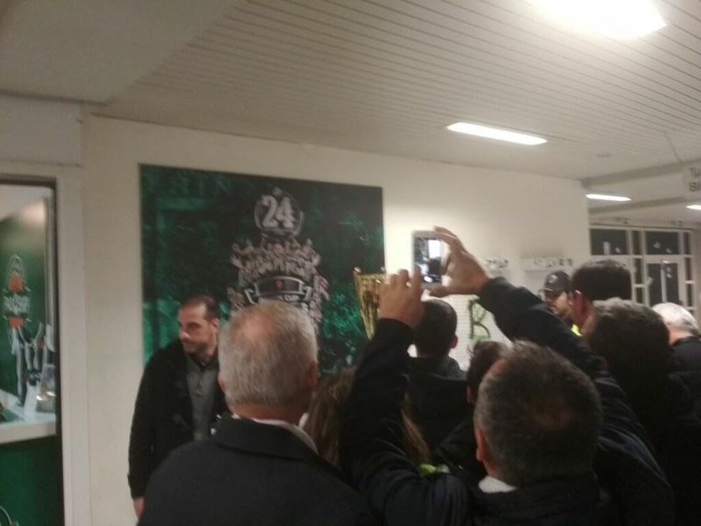 «Τρέλα» στο ΟΑΚΑ για το Κύπελλο του Παναθηναϊκού (video+photos)